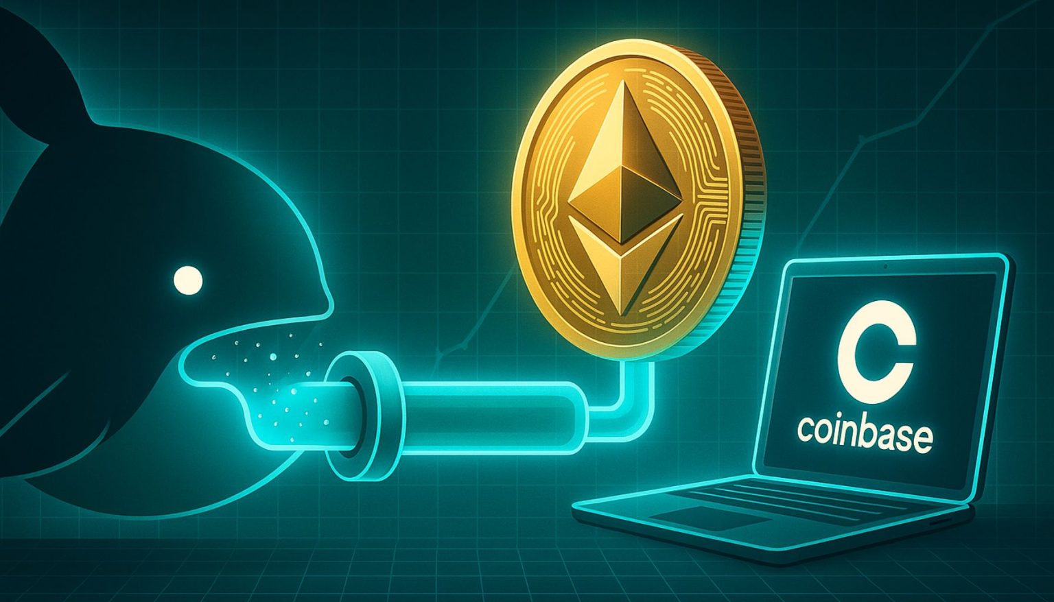 New Whale Address Moves $285M In Ethereum: Channels Funds To Coinbase Staking
