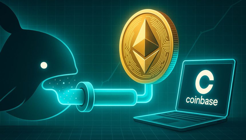 New Whale Address Moves $285M In Ethereum: Channels Funds To Coinbase Staking
