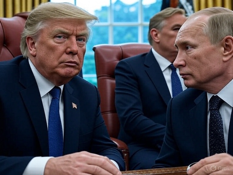 Bitcoin rises after learning there is a meeting between Trump and Putin