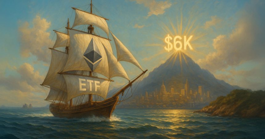 Why $5.4 billion in July inflows can drive Ethereum's biggest gathering to 6K