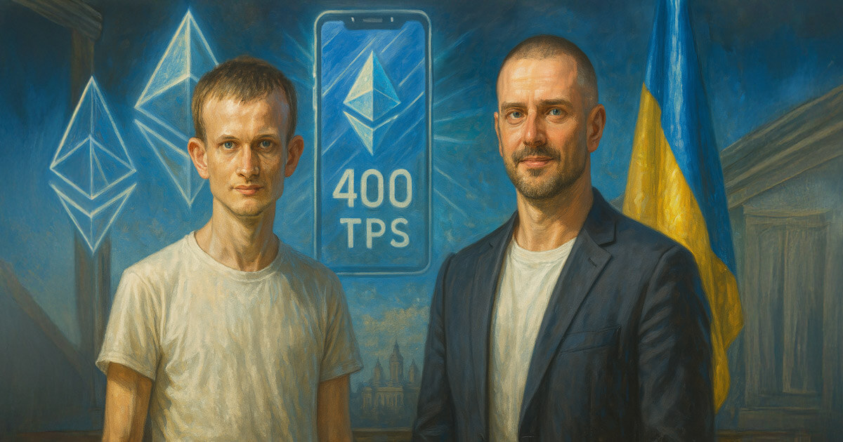 400 TPS and "Ethereum on your phone": Vitalik Buterin & Tomasz K. Stańczak dropped big news on Ethkyiv 2025