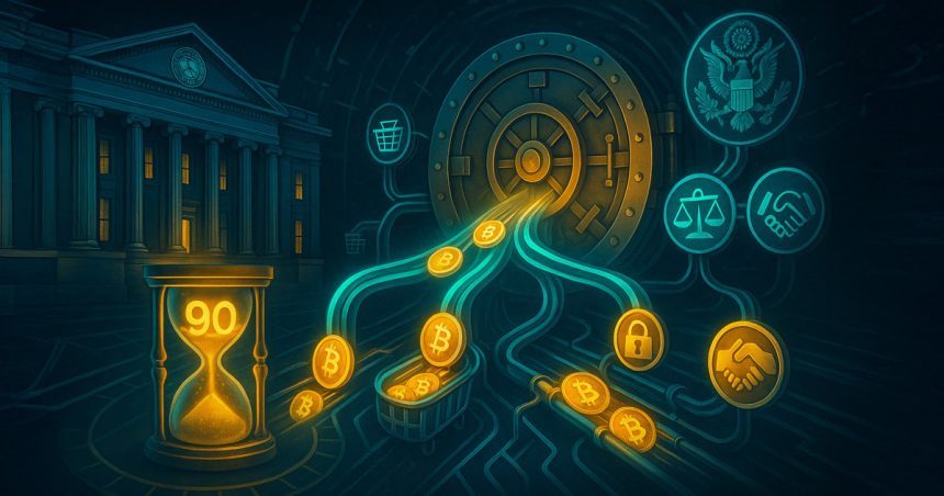 US Bitcoin Reserve can emit 40kBTC faster than Minor Mint over the next 90 days