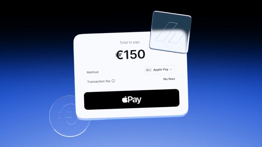 Bitvavo has Apple Pay built-in: instant deposits, no fees