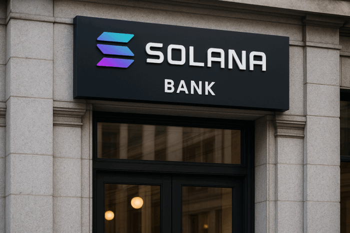 A tokenized “bank” is built on Solana