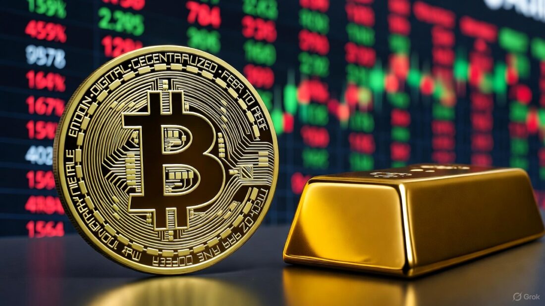 If Bitcoin “stole” capital from gold, how far would it go?