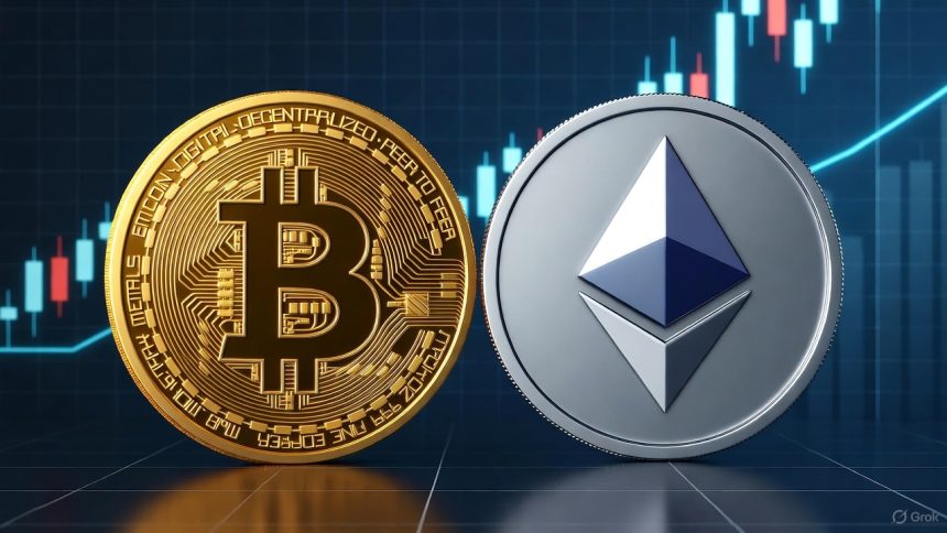 Bitcoin and Ethereum feel the impact of $700 million outflow from Wall Street