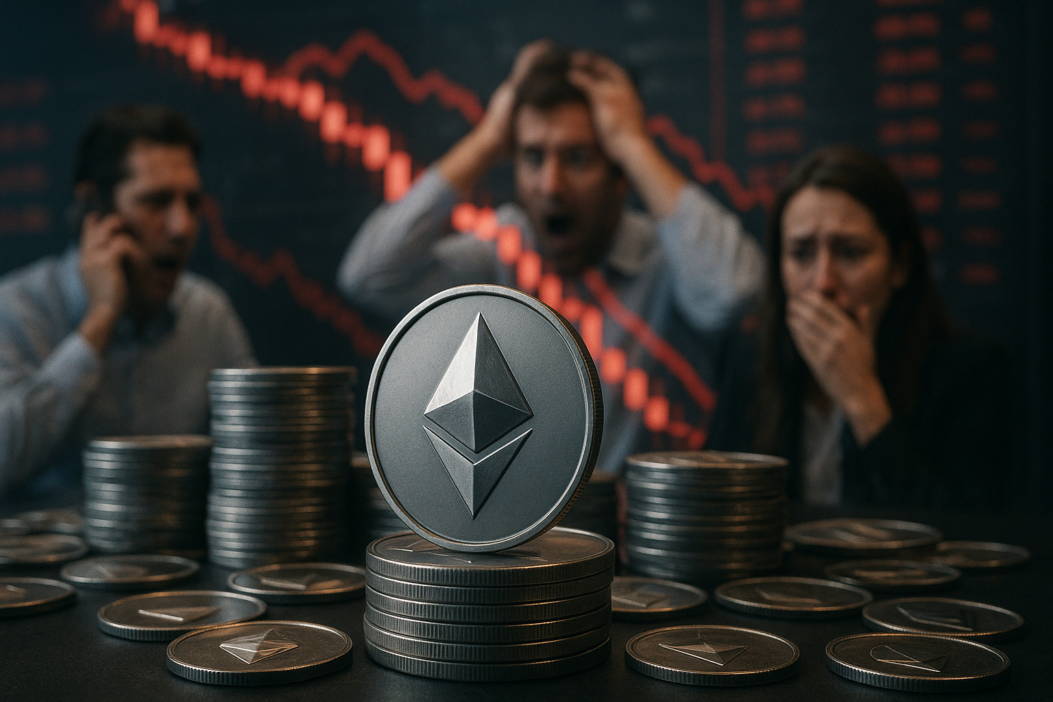 Ethereum founder caused market shock with massive ETH sale.