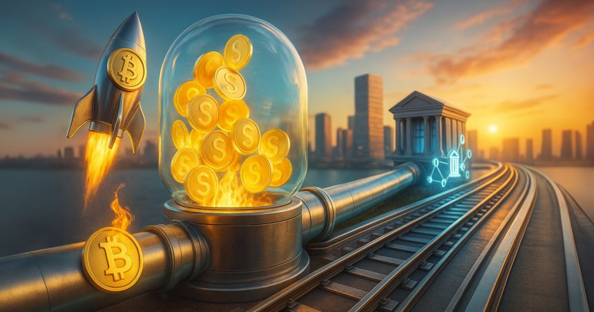 Bank Rails vs DeFi: How $3.6 trillion of “digital cash” will bypass Bitcoin and Ethereum
