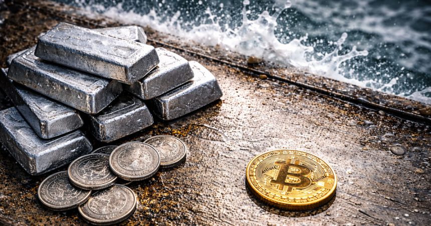 Bitcoin's 'hard asset' story is breaking as silver reaches parabolic peak without cryptocurrencies