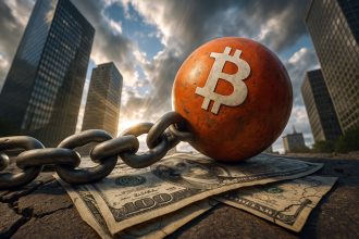 Corporate Bitcoin portfolios hide a massive liability crisis that caused them to plummet an average of 27% last month