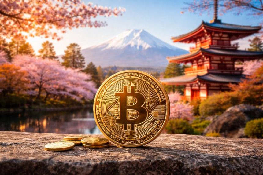 What kind of relationship does Bitcoin have with Japanese interest rates?