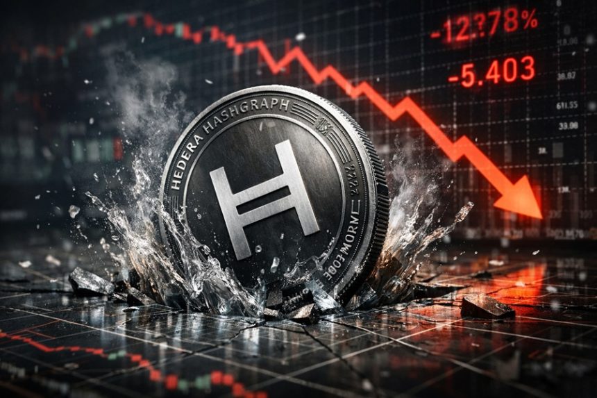 Hedera sinks, dragging ETFs into the abyss