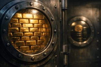 Gold’s vertical rise to $7,150 exposes Bitcoin, but there are four ways the story could quickly reverse