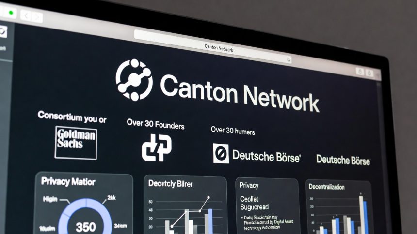 What is Canton Network and why would a financial giant be in it?