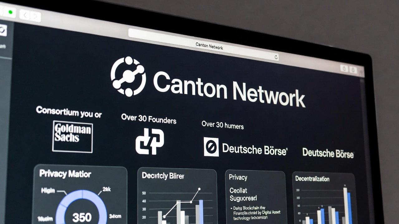 What is Canton Network and why would a financial giant be in it?