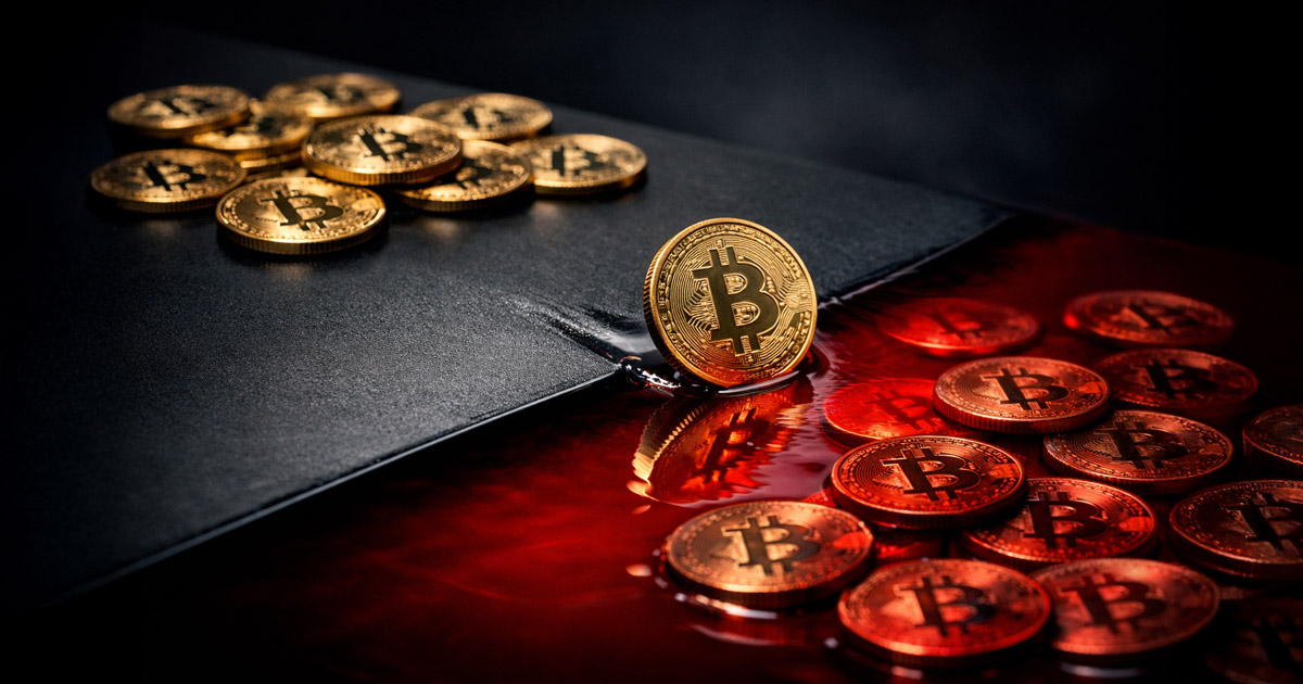 If 59% of supply turns red and next demand zone fails, Bitcoin face value drops to $54,000