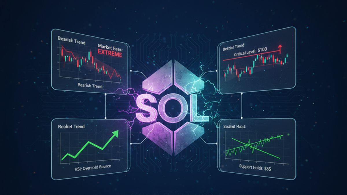 Solana recovers to $85 and rises-