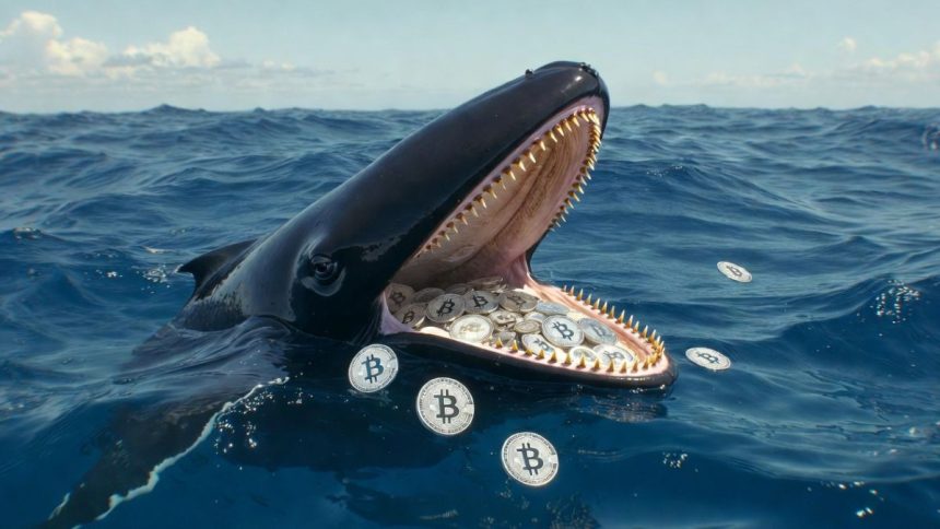 Bitcoin whales go wild during market crash
