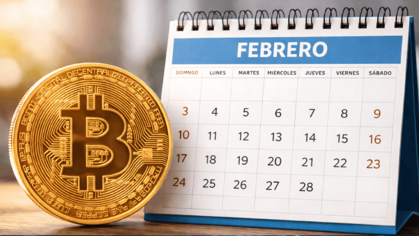 Based on history, what will Bitcoin do in February?