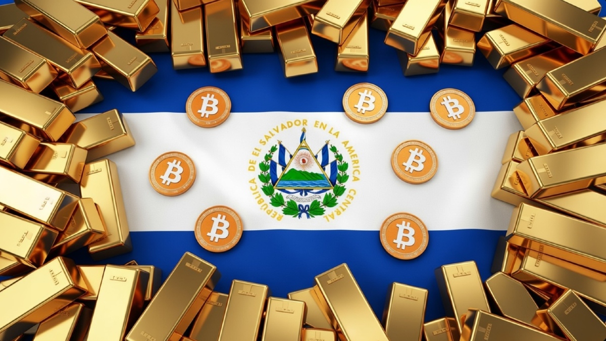 El Salvador purchased approximately 300 kilograms of gold. What happened to Bitcoin?