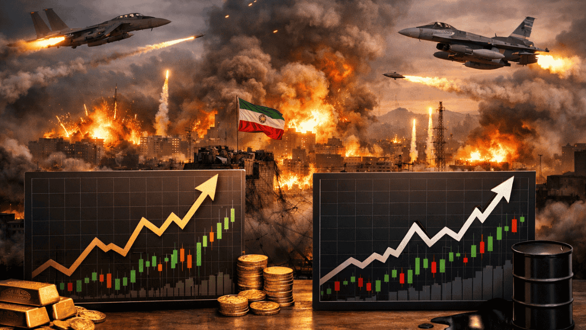 Oil and 'golden virtual currency' prices soar due to Iran attack