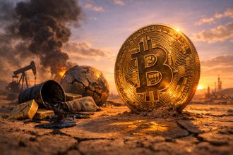 Bitcoin has soared more than $72,000 since the Iran attack, outperforming gold and stocks, but one brutal sell wall looms