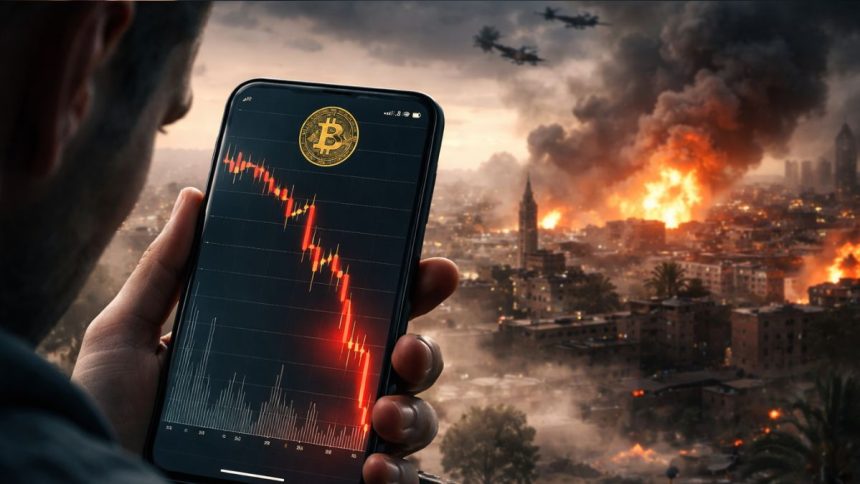 Bitcoin plummets as Iran war escalates, converting $400 million into cash in 24 hours