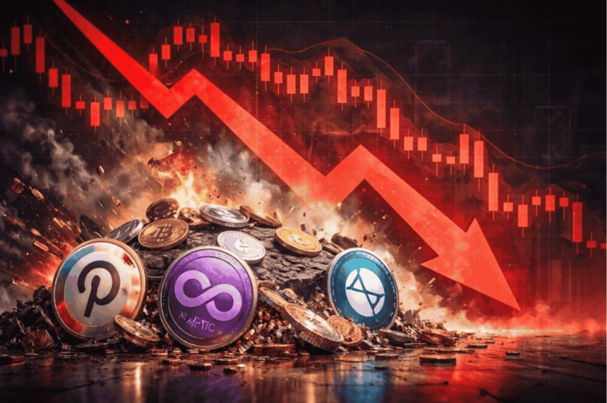 40% of cryptocurrencies are near all-time lows