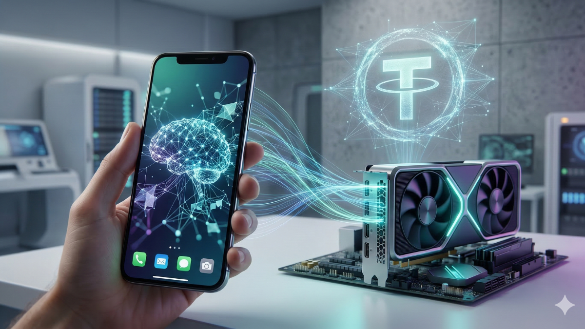 Tether launches system to train advanced AI on iPhone and Android smartphones