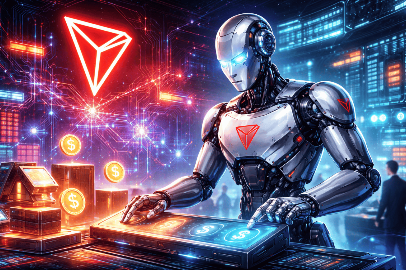 TRON bets on AI, raises $1 billion in funding