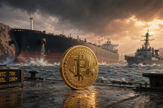 Bitcoin ended the week solidly at around $78,000 as President Trump's new comments pushed oil prices above $100.