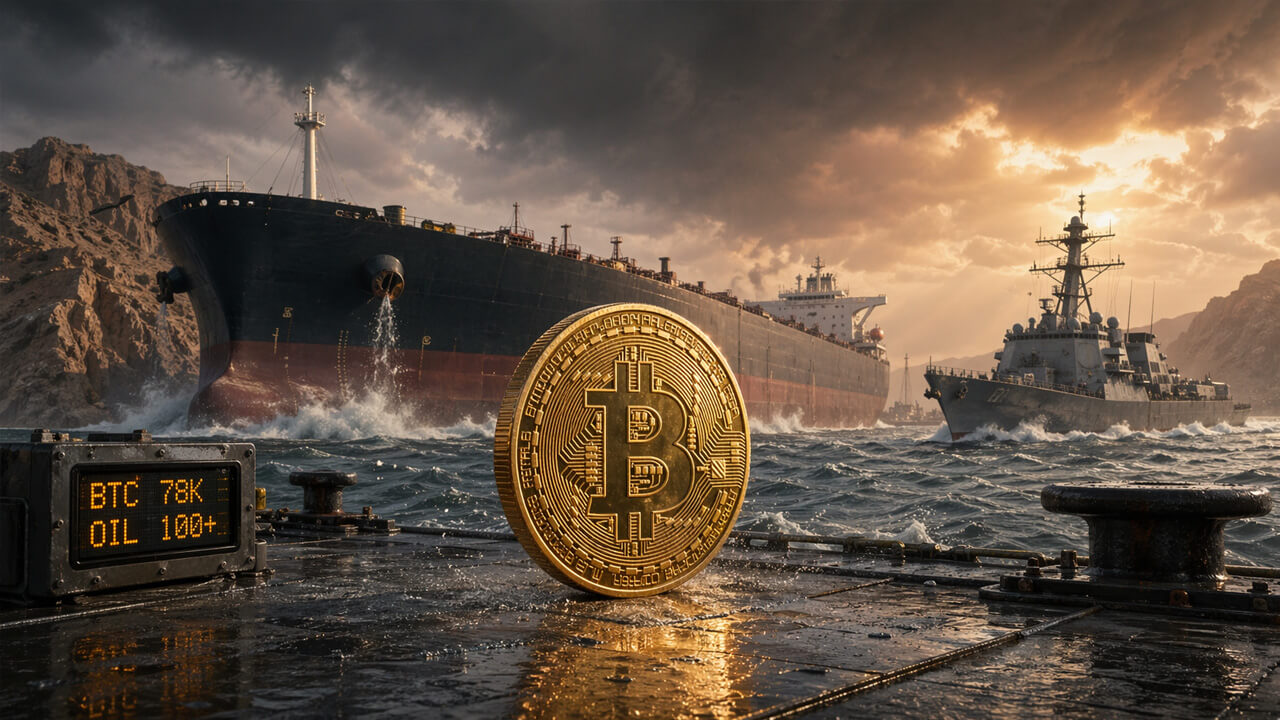 Bitcoin ended the week solidly at around $78,000 as President Trump's new comments pushed oil prices above $100.