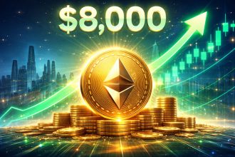 Ethereum surge in a futuristic world