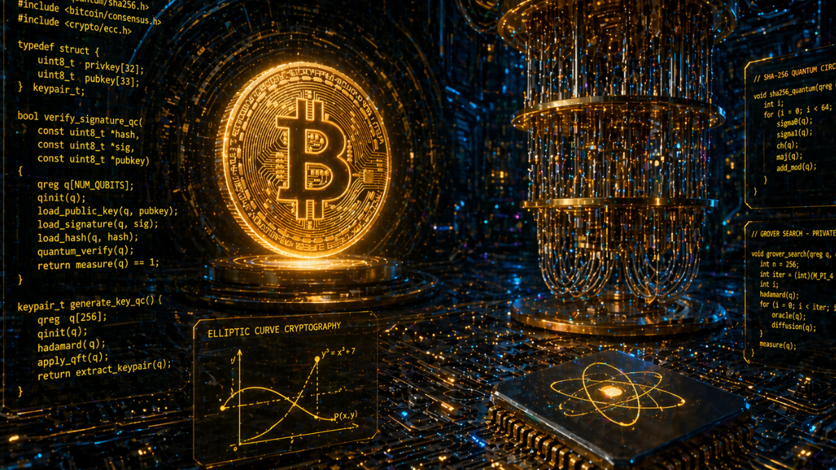 They present the OP_CODE for Bitcoin post-quantum signatures