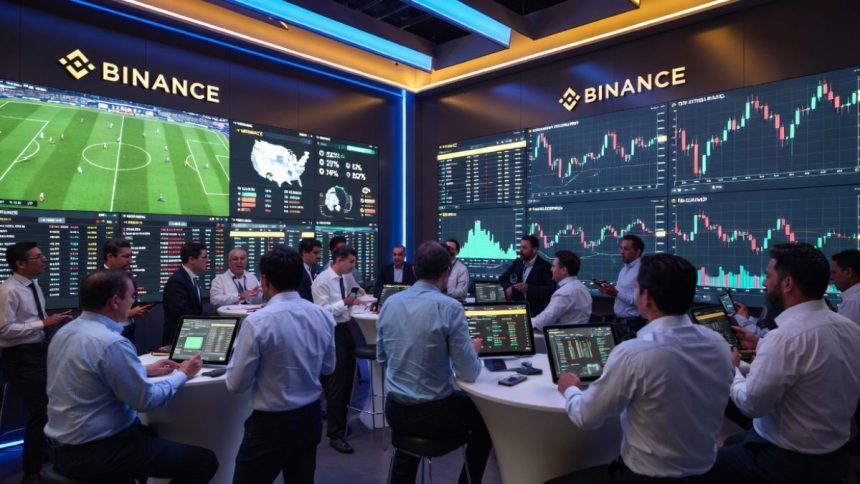 You can now bet from your Binance wallet