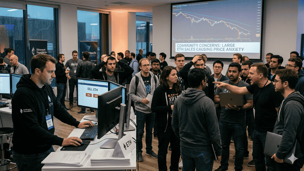 Ethereum Foundation sells 5,000 ETH this Wednesday, receiving criticism from the community