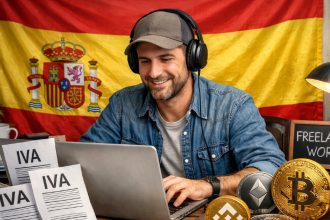Spain's new value-added tax system favors self-employed people who earn money with cryptocurrencies