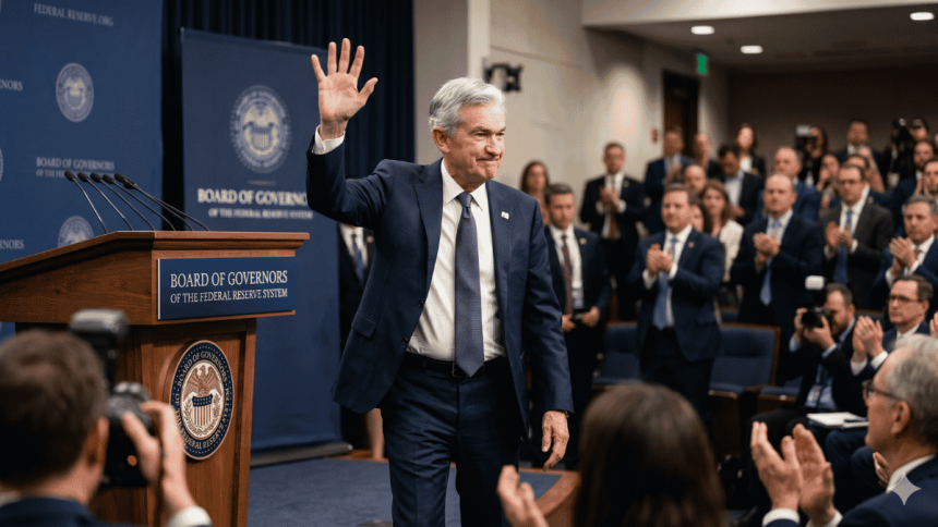 The Fed made the last interest rate decision of the Powell administration.