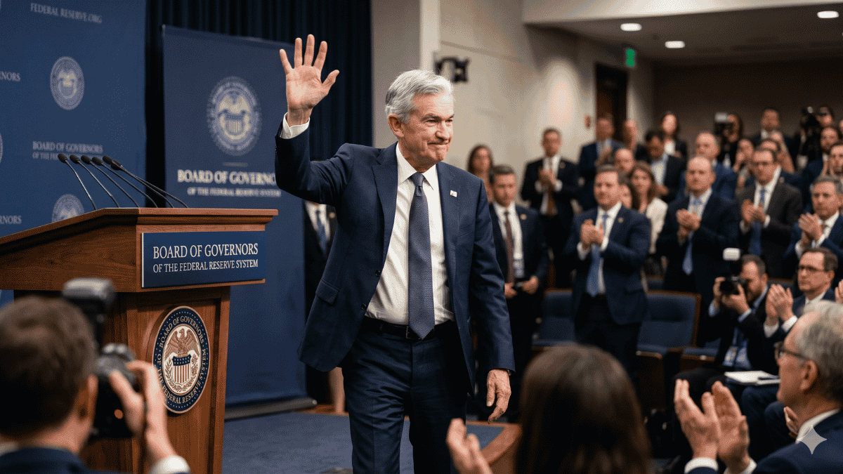 The Fed made the last interest rate decision of the Powell administration.