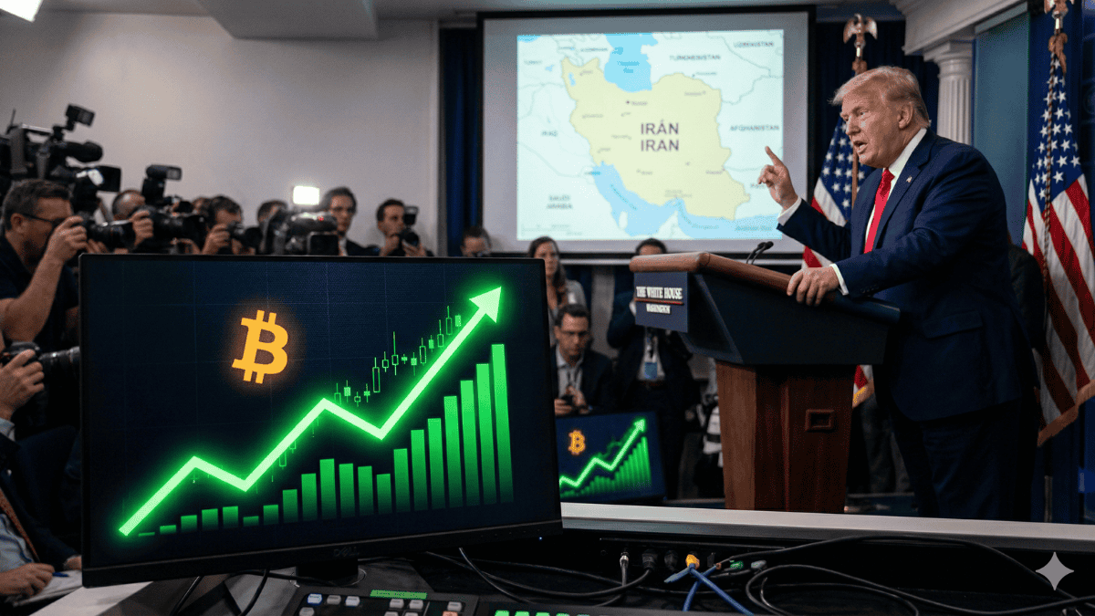 Bitcoin price rises after Iranian ceasefire announcement