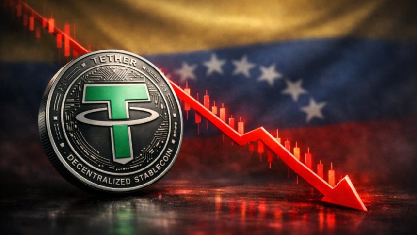 USDT price falls in Venezuela, exchange rate gap narrows