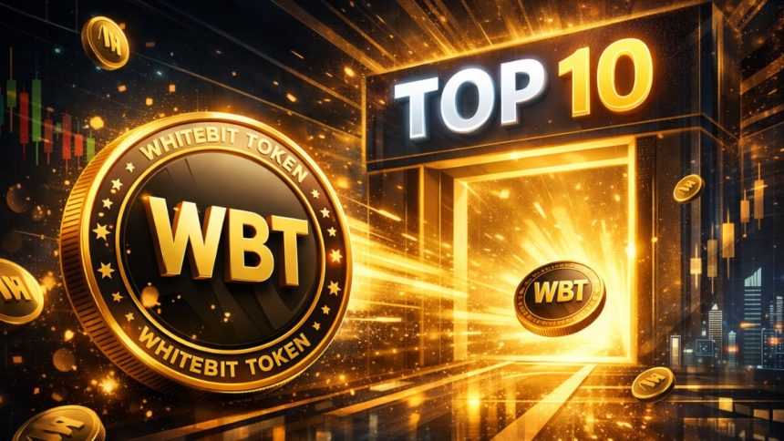 WhiteBIT token ranks among the top 10 most valuable cryptocurrencies