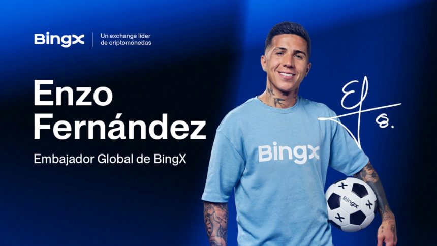 BingX announces Enzo Fernandes as global ambassador