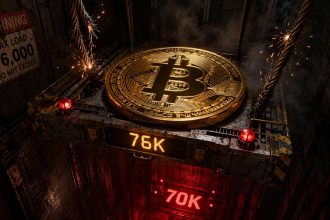 Bitcoin price risk falls towards $70,000 as $76,000 support weakens