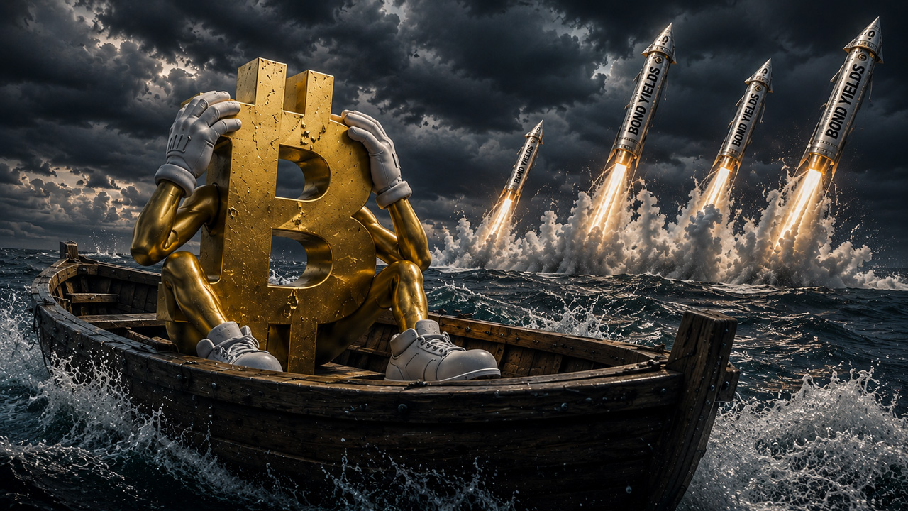 Concerns about global financial crisis grow as bond yields reach 1998 levels and Bitcoin dips below $80,000