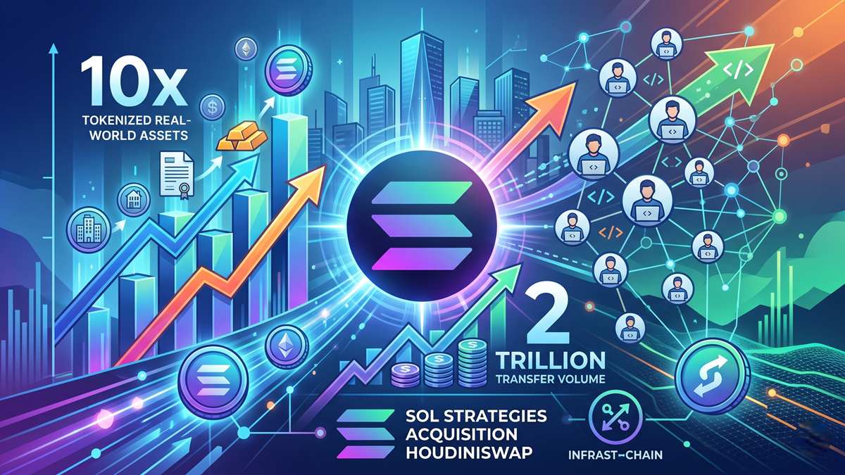 Solana processed $2 trillion in stablecoin transfers this quarter