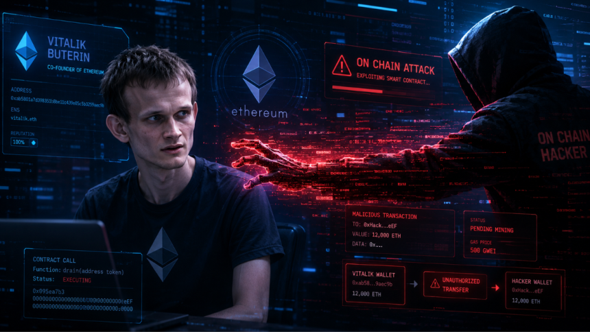 Vitalik Buterin was the target of an on-chain attack on Ethereum, but what happened?