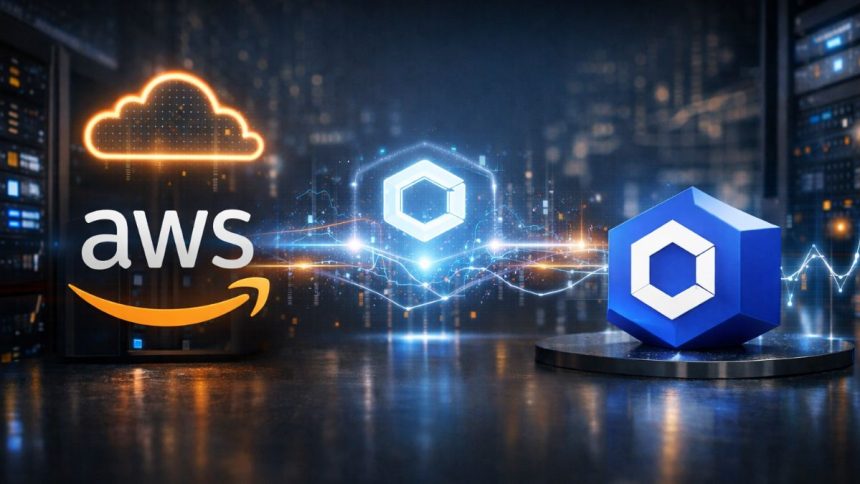 Amazon Web Services now uses Chainlink data