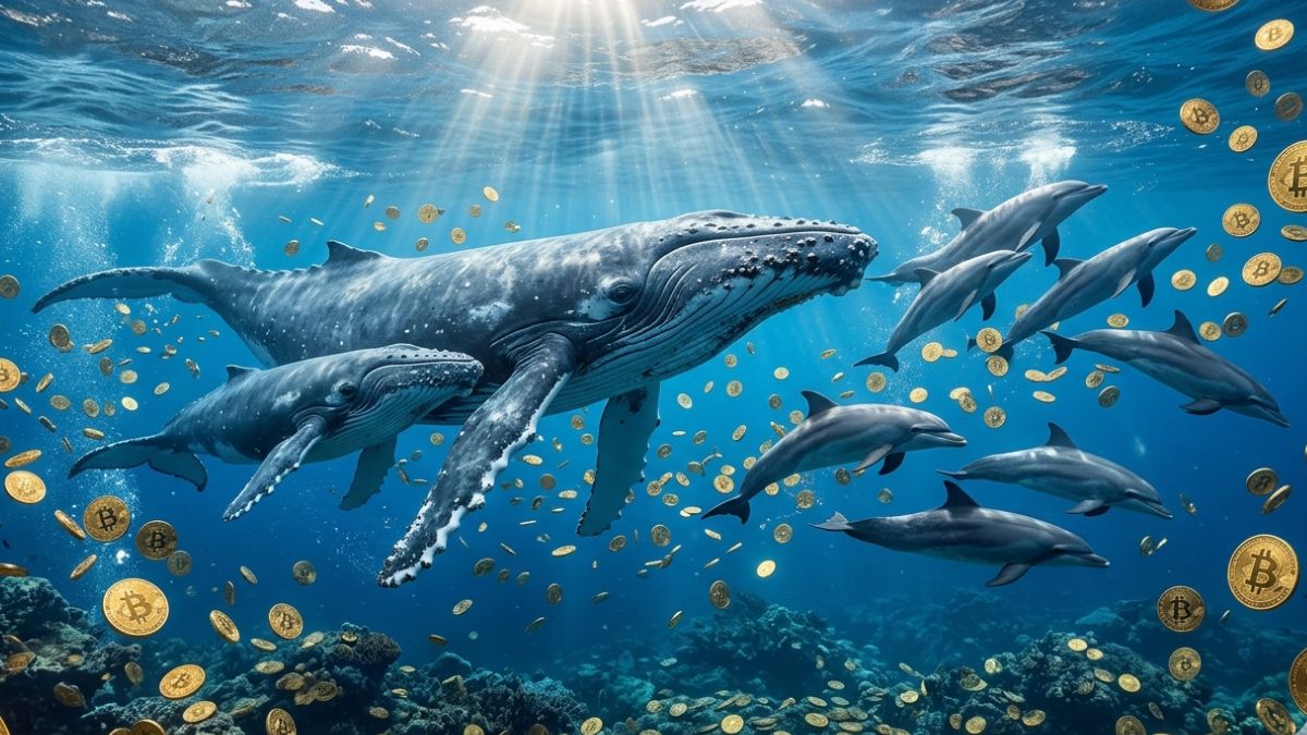 Bitcoin whales and dolphins will purchase BTC at the slowest pace in 2026
