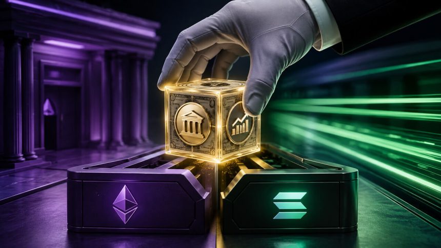 JPMorgan moving institutional cash assets between Ethereum and Solana networks to support different blockchain finance strategies